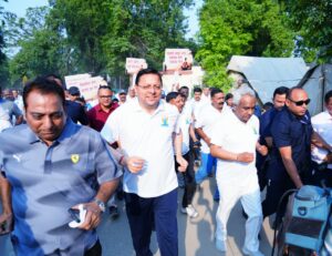 योग दिवस से पहले देहरादून में ‘रन फॉर योगा’, मुख्यमंत्री धामी ने लिया हिस्सा