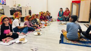 पीलीभीत में महानवमी पर मंदिरों में उमड़ी श्रद्धालुओं की भीड़, घर-घर हुआ कन्या पूजन