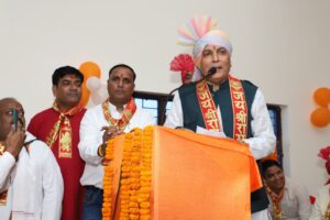 गोमती उद्गम स्थल पर क्षत्रिय महासभा का शस्त्र पूजन एवं सम्मान समारोह